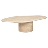 Table basse travertin