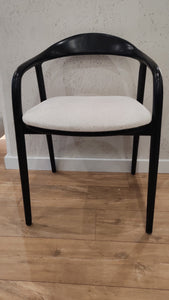 Chaise bois arrondi LINA