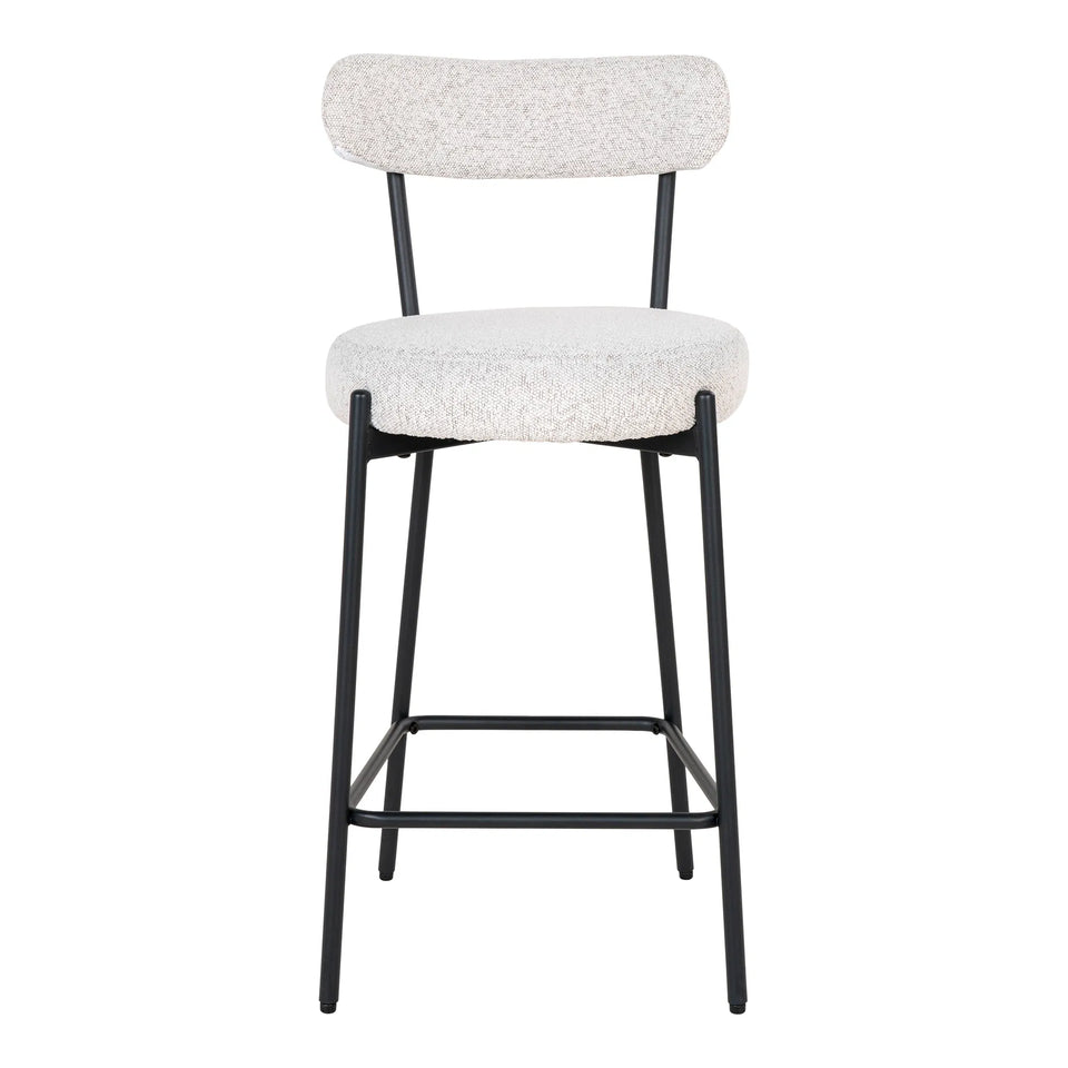 chaise de bar badalona blanche