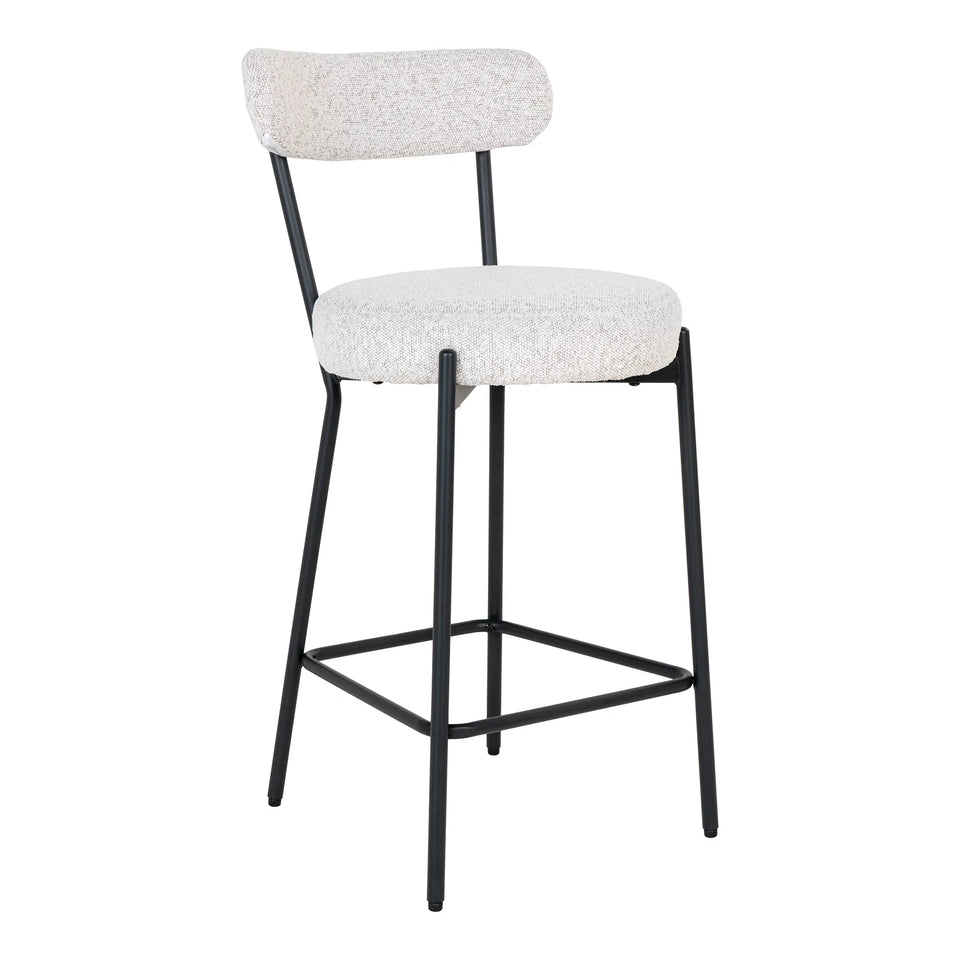 chaise de bar badalona blanche