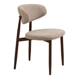 Chaise Rosy noyer