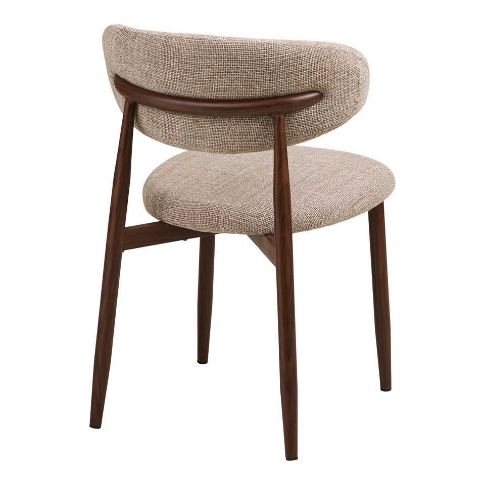 Chaise Rosy noyer