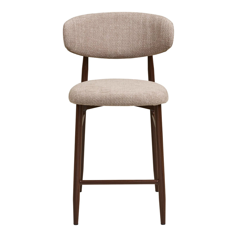 chaise de bar rosi noyer