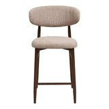 chaise de bar rosi noyer