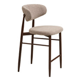 chaise de bar rosi noyer
