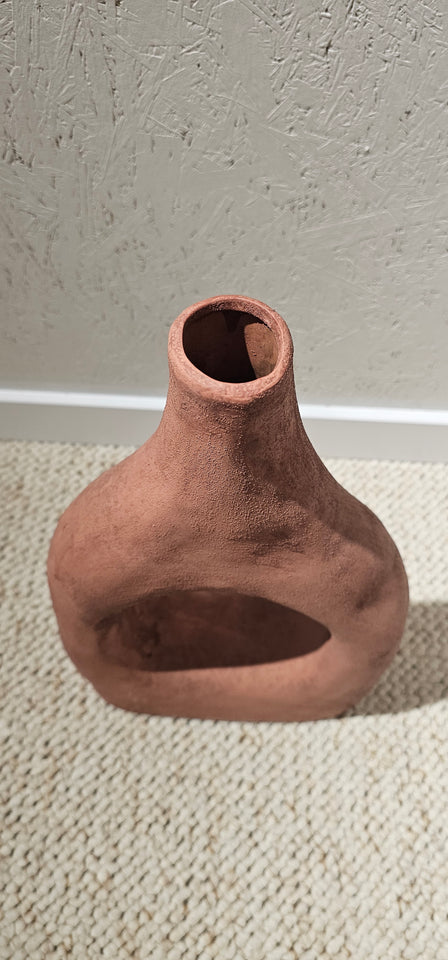 vase en terre cuite terracotta