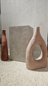 vase en terre cuite terracotta