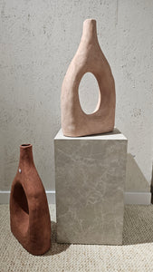 vase en terre cuite terracotta