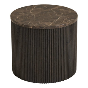 Table d'appoint noyer ROTA
