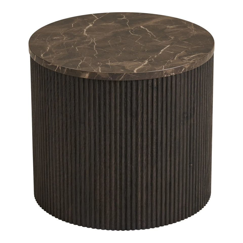 Table d'appoint noyer ROTA