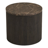 Table d'appoint noyer ROTA