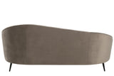 Sofa banquette velours
