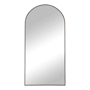 Miroir arrondi 180cm noir