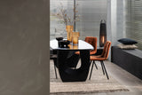 Table A Manger Mark Bois De Manguier noir