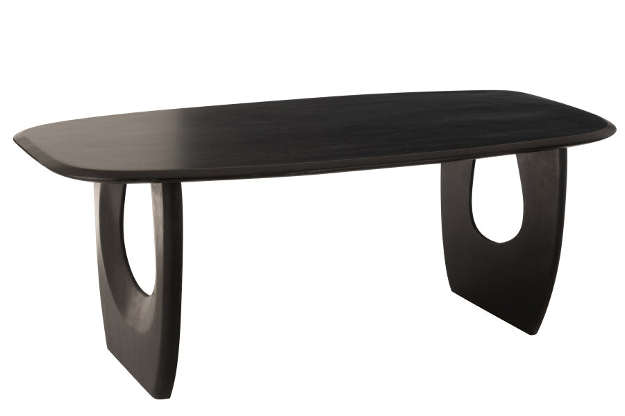 Table A Manger Mark Bois De Manguier noir