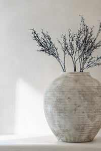 Vase jarre Terra greige