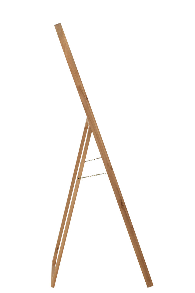 miroir arrondi en bois