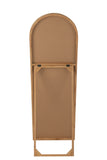 miroir arrondi en bois