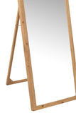 miroir arrondi en bois