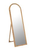 miroir arrondi en bois