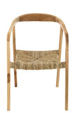 Chaise en teck brun Ana