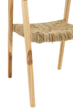 Chaise en teck brun Ana