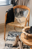 Chaise en teck brun Ana