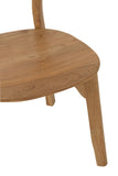 Chaise en bois de teck naturel
