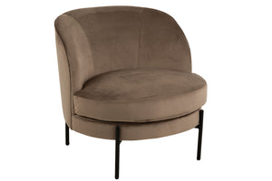 fauteuil lounge marron