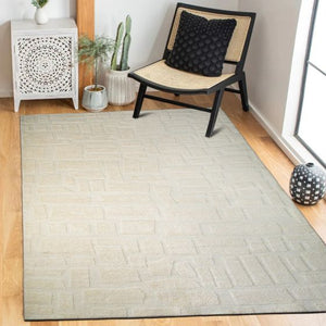 Tapis teddy briques