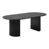 Ensemble Boavista ovale noir