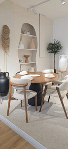 Table organique KARNA noir