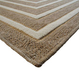 Tapis juta relief