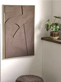Tableau marron 3D moderne