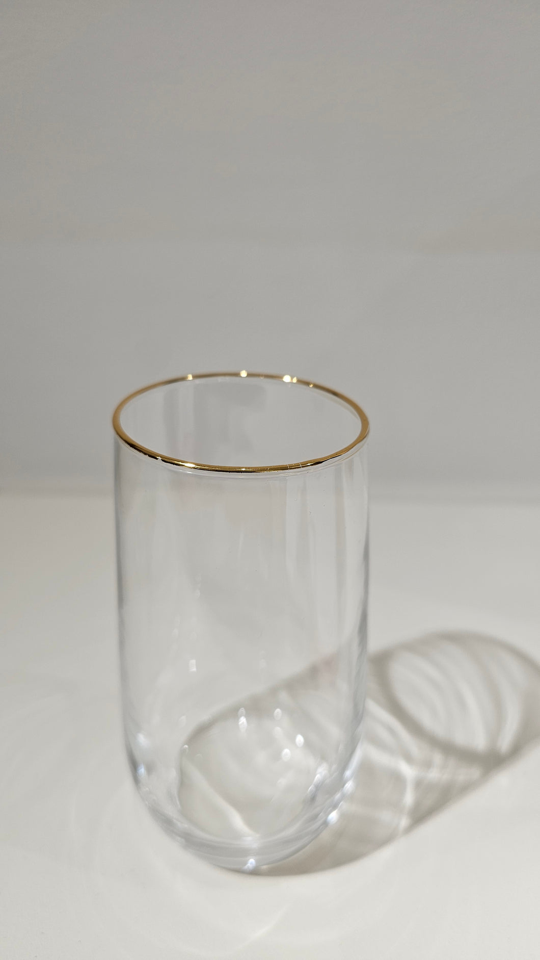 Verre liseré or L