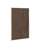 Tableau marron 3D moderne