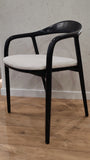 Chaise arrondie lina
