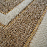 Tapis juta relief