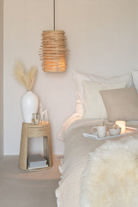 Vase céramique blanc S