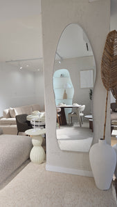 Miroir organic blanc