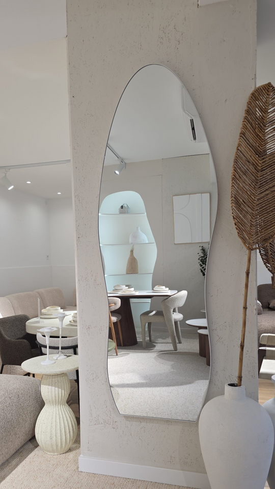 Miroir organic blanc