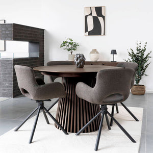 Table extensible ossaka bois noyer