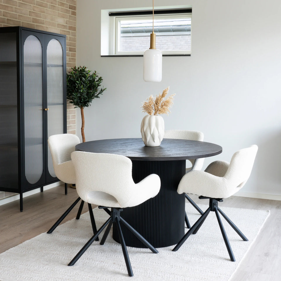 Ensemble Boavista ronde noire