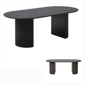 Ensemble Boavista ovale noir