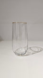 Verre liseré or L