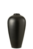 Vase céramique noir