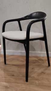 Chaise arrondie lina