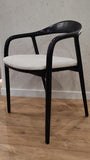 Chaise arrondie lina