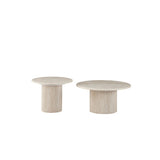 Set table basse ronde