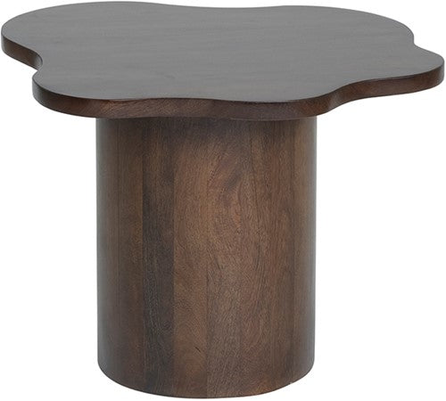 Table d'appoint bois manguier FLEUR